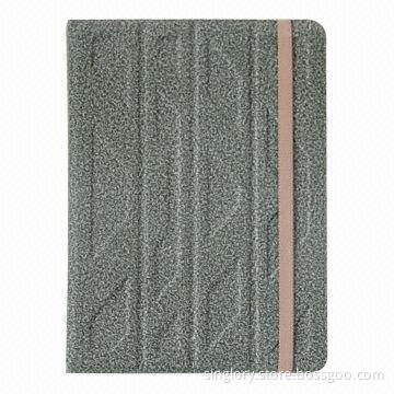 PU Folio Leather Cases for iPad Air, with Desk-stand Function